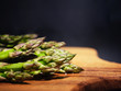 © PHILIPPE DEGROOTE/ADDICTIVE STOCK - A bunch of green asparagus
