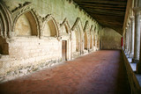 Fototapeta Uliczki - inside of cloister les cordeliers at saint emilion france