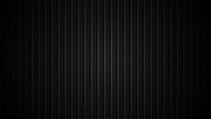 Wall Mural - Dark background. Black vertical stripes. Vector illustration