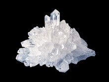 Transparent Crystals Of Rock Crystal