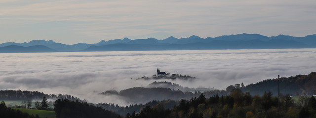 pöstlingberg im nebel