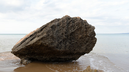 Lava rocks on the beach