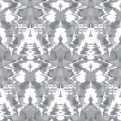 Poster - creative seamless psychedelic pattern. many geometric spots overlap each other to form new shapes.