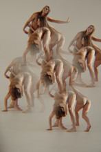 Girls Performing Psychedelic Dance