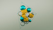 © Javier Pardina/Stocksy - Abstract render with spheres