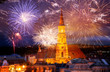 fireworks over Cluj-Napoca New Year destination