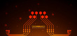 © WhyStock - Abstract futuristic digital technology background. Circuit board design background. Vector illustration eps 10.