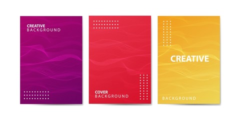 Wall Mural - Abstract background banner. Modern design. Colorful. Vector illustration