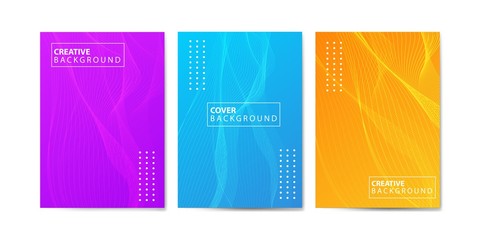 Wall Mural - Abstract background banner. Modern design. Colorful. Vector illustration
