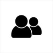 © FMF Design - User icon. symbol of business people with trendy flat style icon for web site design, logo, app, UI isolated on white background. vector illustration eps 10