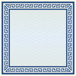 Traditional Chinese Blue Porcelain And White Jade Colors Background, The Great Wall Frame