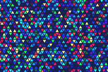 Abstract Triangular Vector Background. Polygonal Backdrop.