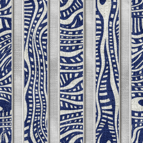 Naklejka - mata magnetyczna na lodówkę Carving vertical stripes pattern on background seamless texture, patchwork pattern, fabric texture, 3d illustration