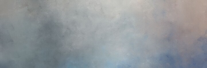 Fototapete - light slate gray, silver and dim gray colored vintage abstract painted background with space for text or image