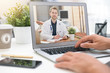 © Proxima Studio - Doctor with a stethoscope. Telemedicine concept