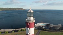 Plymouth - Smeaton`s Lighthouse Tower - Aerial 6