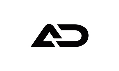 logo alphabet A & D