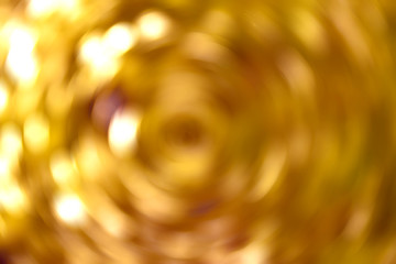 golden and orange colour round effect bokeh background