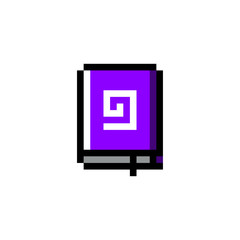 Fototapete - Pixel art, game item, icon and objects for the design. Vector illustration. Fantasy world. Old game console.