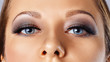 © Olesia - Woman eyes with long eyelashes and smokey eyes make-up. Eyelash extensions, makeup, cosmetics, beauty