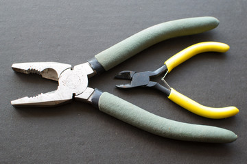 Pliers and wire cutters