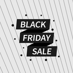 Poster - Vector black friday sale layout background. For ad banner and more.