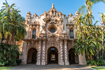 Casa del Prado building in Balbao Park.