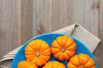Wall Mural - autumn thanksgiving colorful setting background