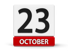 Cubes Calendar 23rd October