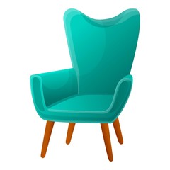Poster - Armchair icon. Cartoon of armchair vector icon for web design isolated on white background
