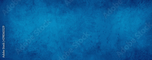 Cuadros en Lienzo old blue paper background with marbled vintage texture in elegant website or tex