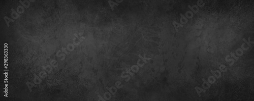 Fotomural black background with marble texture in old vintage paper design