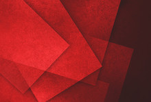 Abstract Red And Black Background, Random Textured Rectangles Squares And Triangle Shapes In Geometric Pattern Background, Red Textured Shapes On Dark Red Background