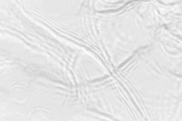 Poster - Water waves on the pool. Abstract background. Black and white concept.