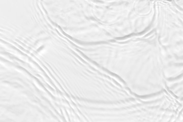 Fototapete - Water waves on the pool. Abstract background. Black and white concept.