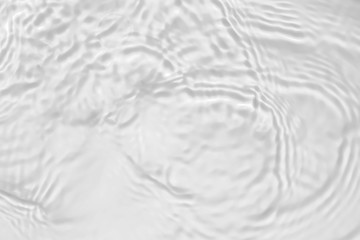 Poster - Water waves on the pool. Abstract background. Black and white concept.