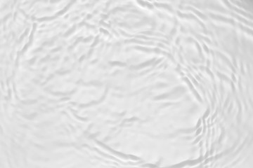 Poster - Water waves on the pool. Abstract background. Black and white concept.