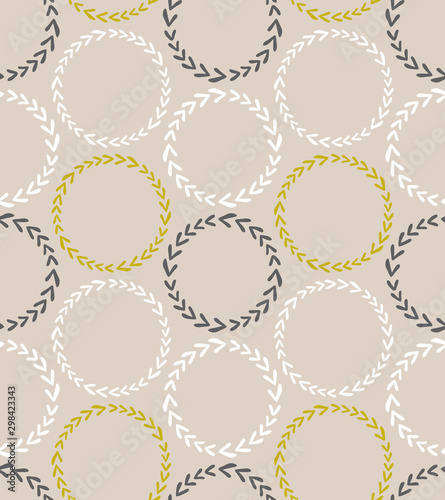 北欧風のシームレスパターン