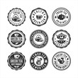 © Fitrah - Stamp tea badge logos collection