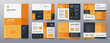 © Veesl Studio - orange business brochure pages template