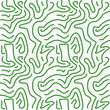 Line abstract green pattern vector