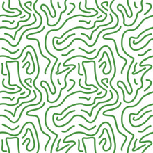 Line Abstract Green Pattern Vector