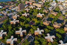 Aerial View Of Stuyvesant Town And Peter Cooper Village In Manhattan, New York City