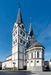 The romanic St. Severus church of 1236 in Boppard, Rhineland-Palatinate, Germany, Europe