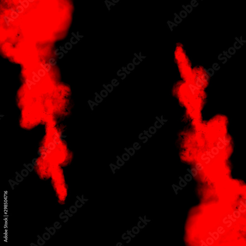 Humo Rojo Sobre Fondo Negro Buy This Stock Illustration And Explore Similar Illustrations At Adobe Stock Adobe Stock