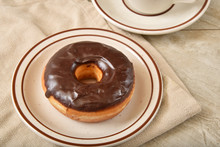 Gourmet Chocolate Frosted Donut
