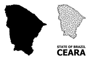 Poster - Solid and Carcass Map of Ceara State