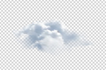 Wall Mural - Vector realistic isolated cloud for template decoration and mockup covering on the transparent background. Concept of storm and sky.