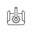 © Lysenko.A - Prototype icon in flat style. Startup vector illustration on white isolated background. Model development business concept.