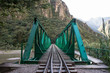 Railway to Aguascalientes in Peru